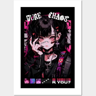 Pure Chaos Vol 5 Anime Girl Posters and Art